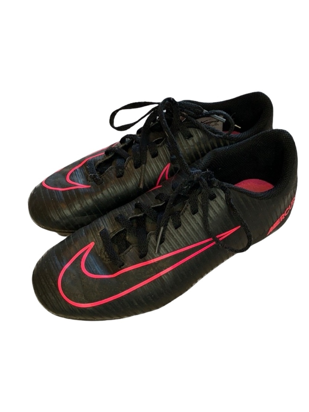 Nike Youth Mercurial Vortex III Firm Ground Synthetic Leather Cleats 831952-006